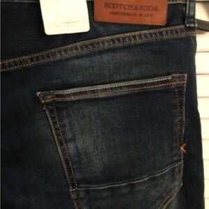 Scotch & Soda Men's Blue Jeans
